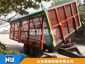10吨甘蔗拖车三向自卸